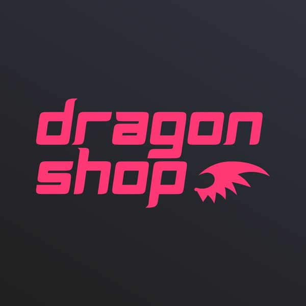 DigiPen's Dragon Shop logo.