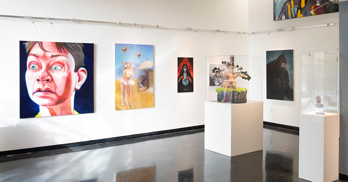 DigiPen Faculty Display Their Talent in “Modern Mythology” Art Exhibit