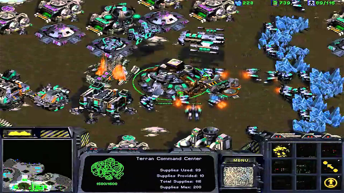 Screenshot from StarCraft