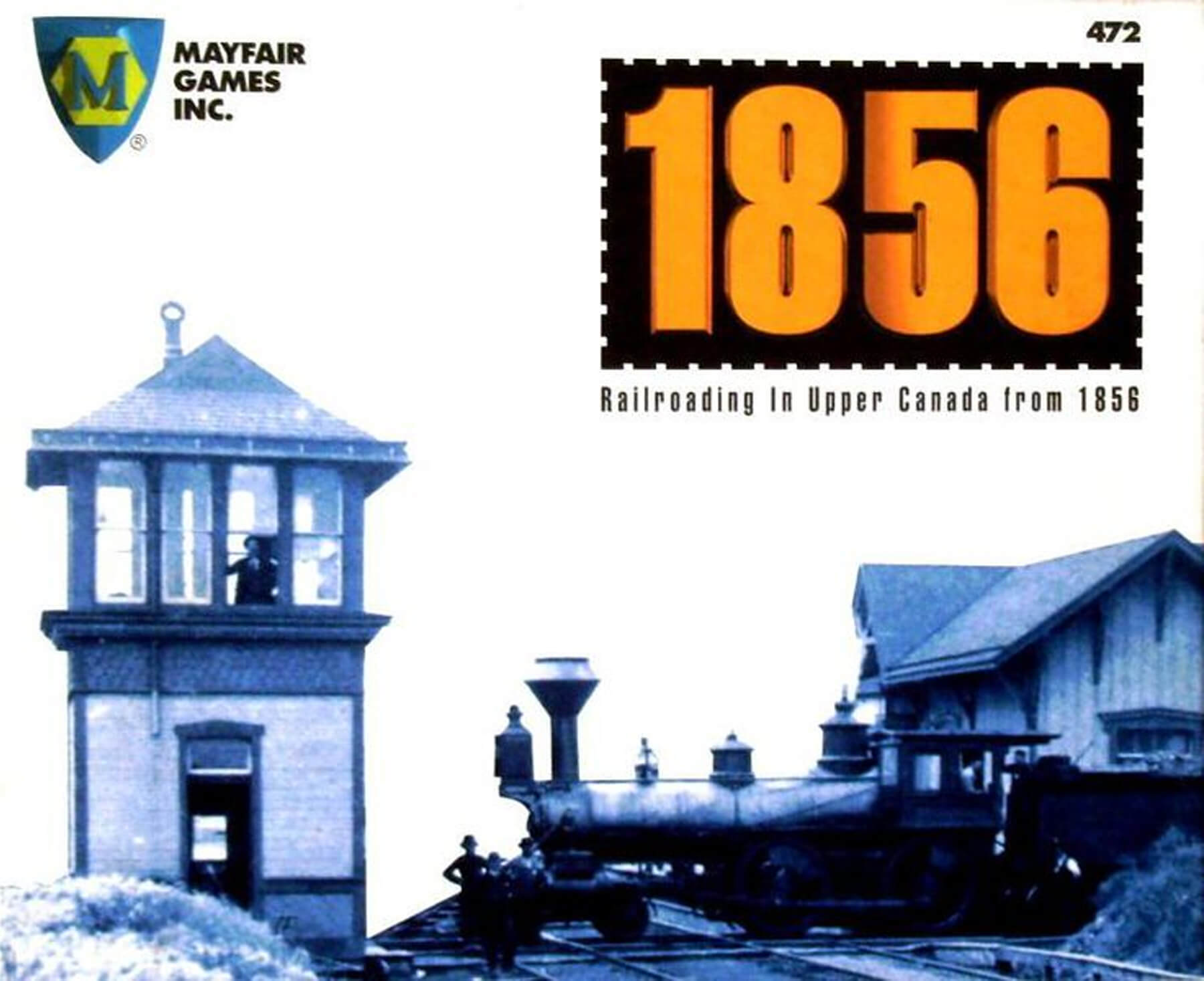 The cover art for the board game 1856.