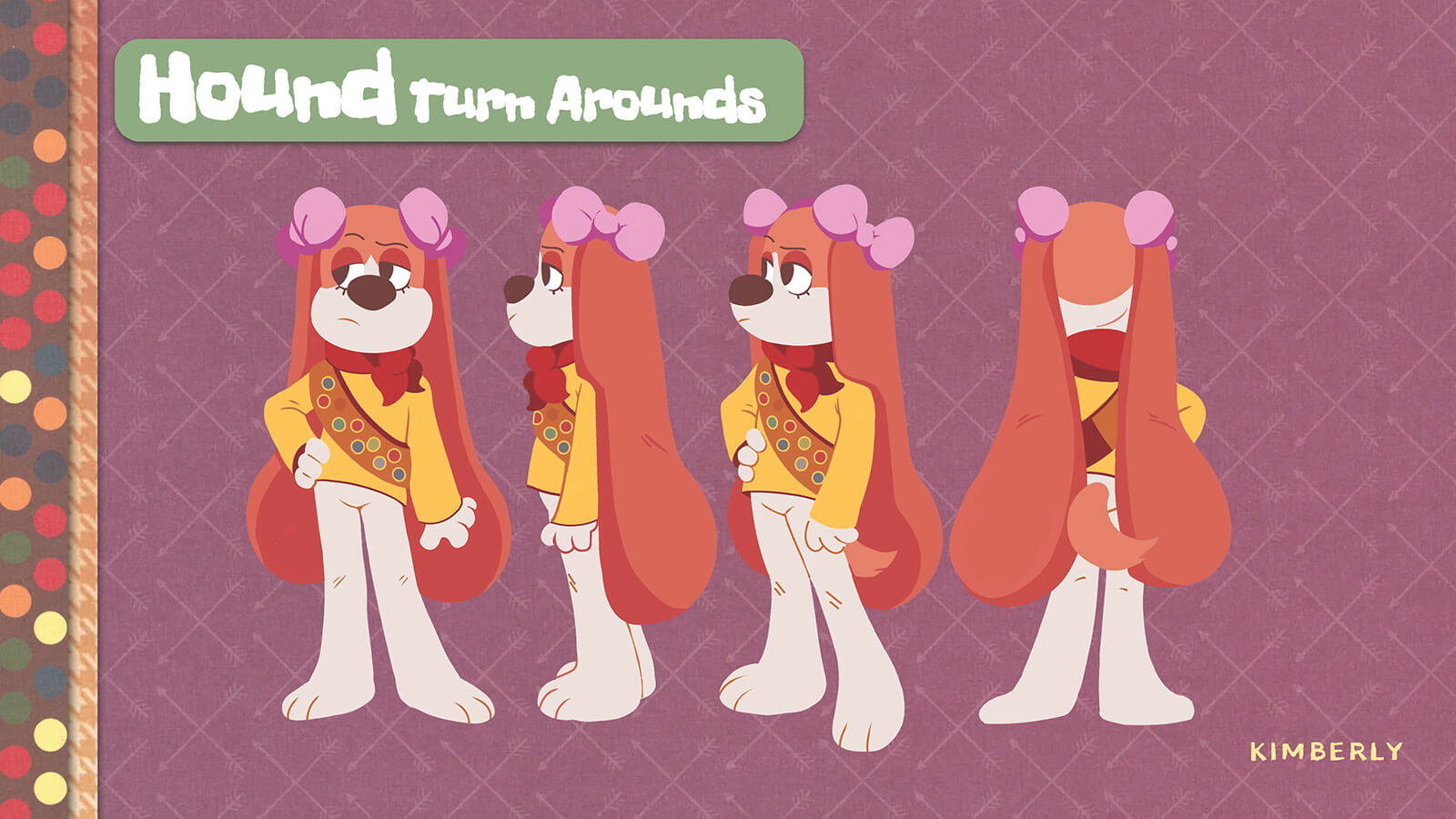 Turnaround of the character Hound.