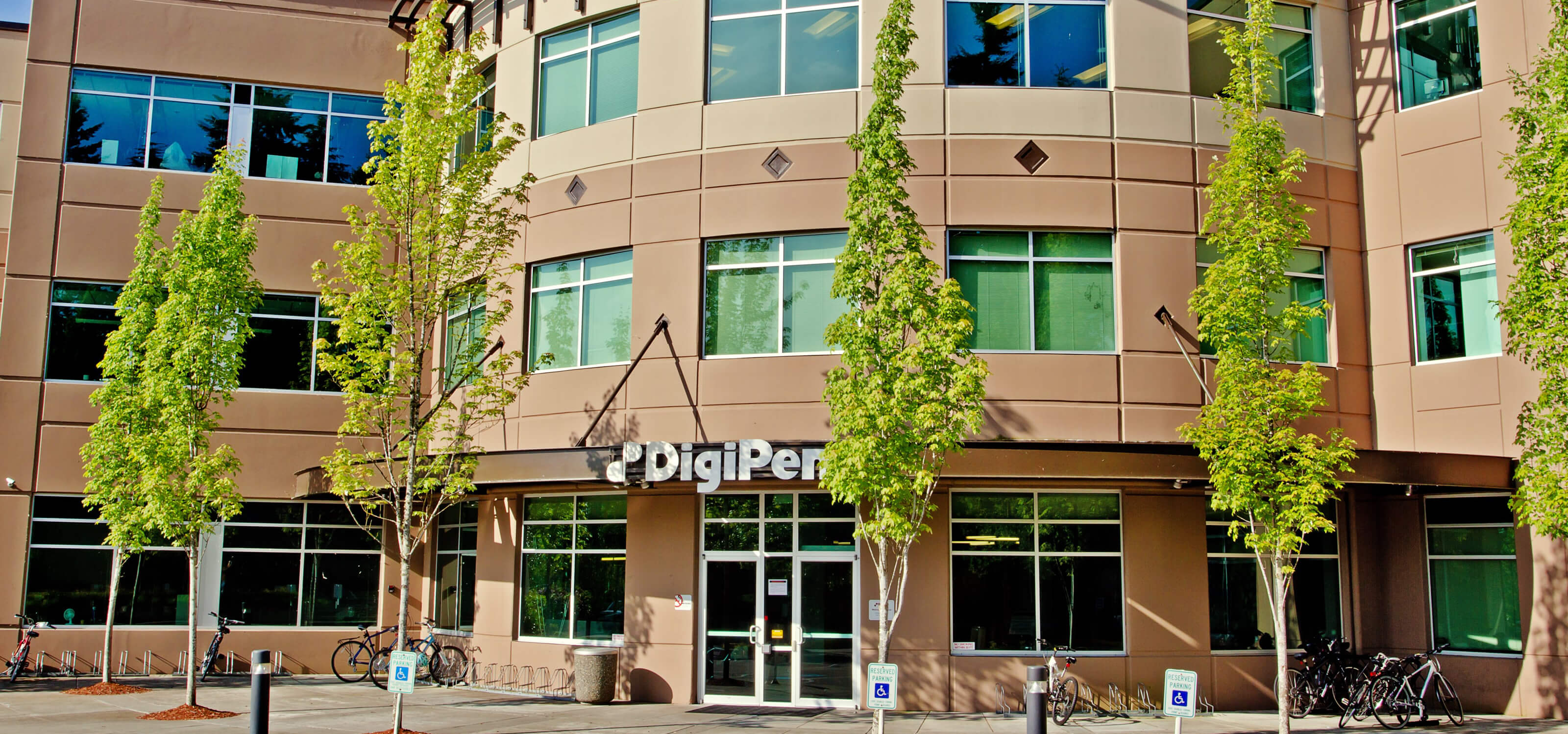 Picture of the DigiPen front entrance