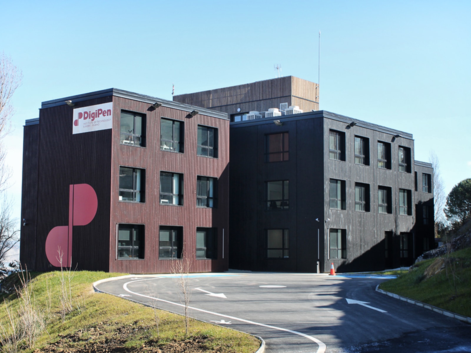 Picture of the DigiPen building in Bilbao, Spain