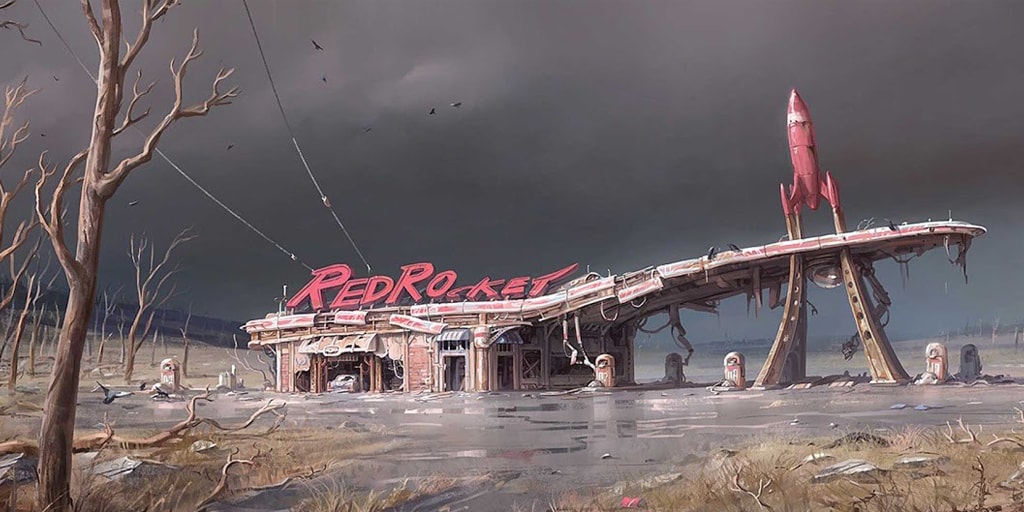DigiPen Grad Illustrates the Wastelands of Fallout 4 | DigiPen