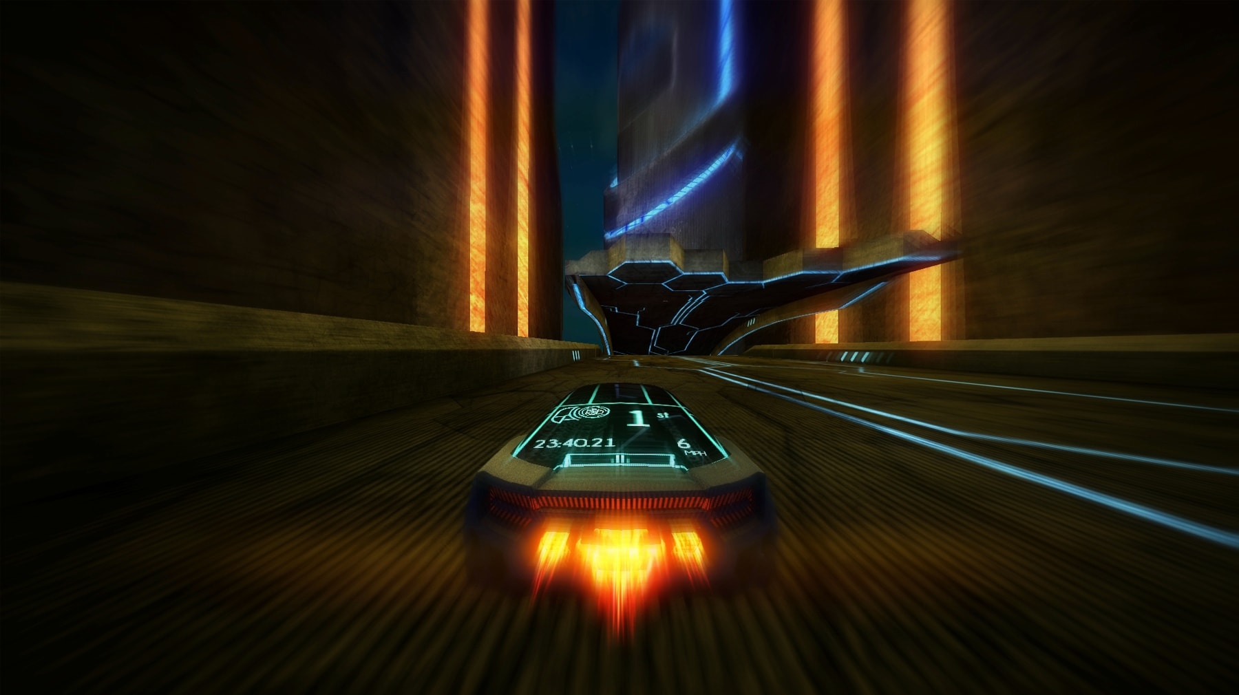 Screenshot of Distance gameplay prototype