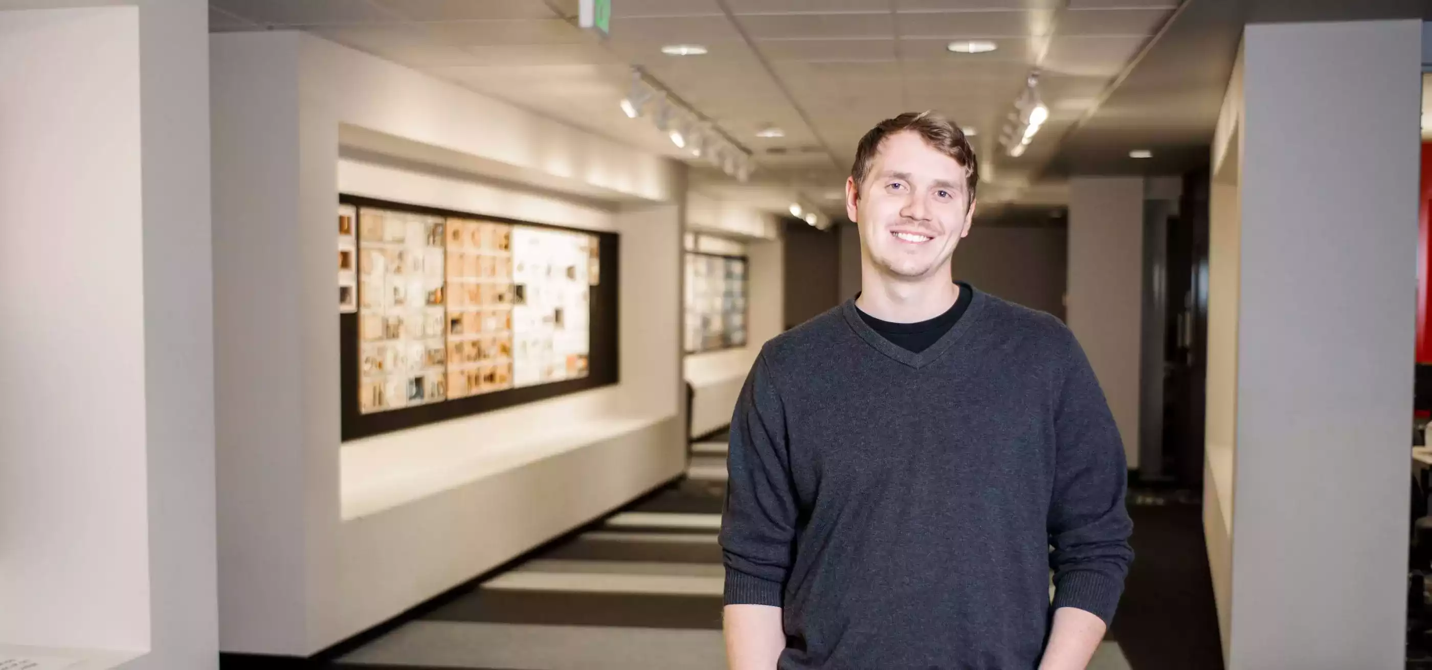 BS in Computer Science in Real-Time Interactive Simulation senior Brett Cunningham talks about his VR internship.