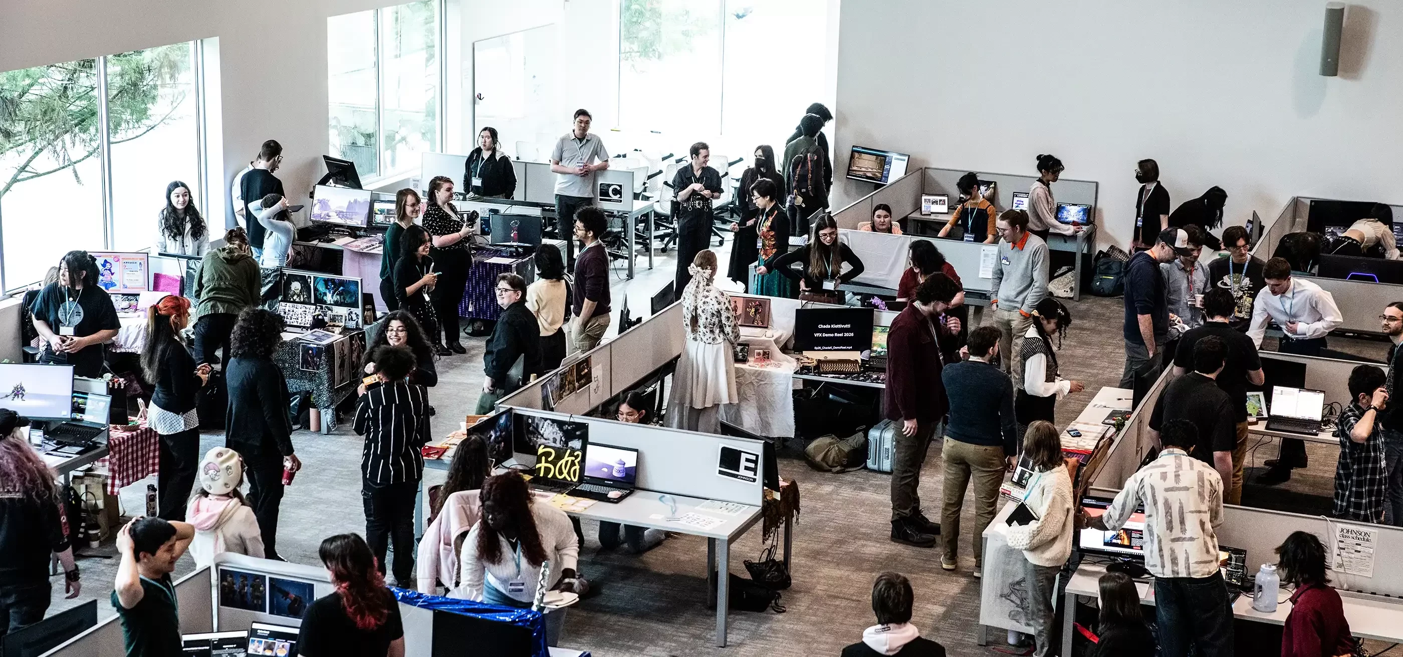 Overhead view of NextGen 2026 participants.